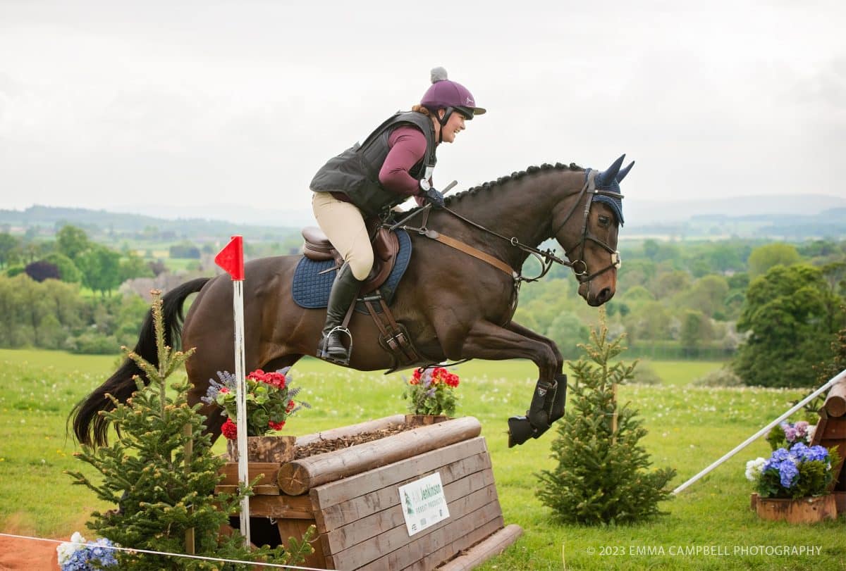 Cumbria Horse Trials - Sponsored rider Emma