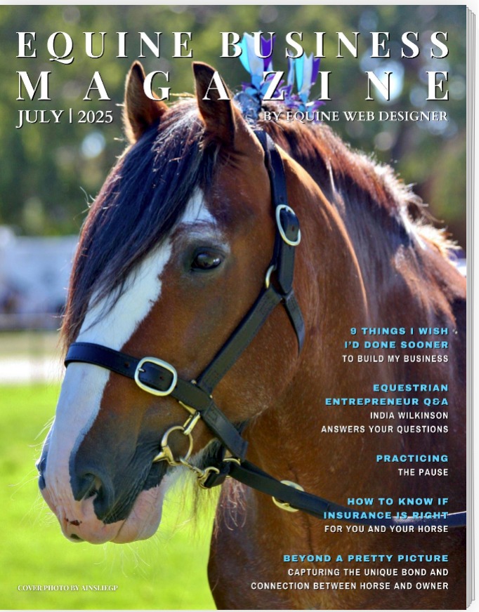 Equine Business Magazine - USA - Equine Photography Article by Emma Campbell