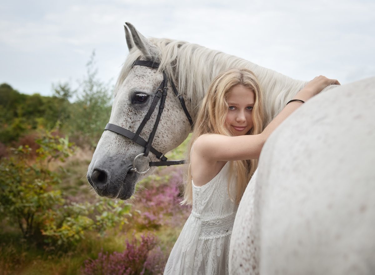 Autumn colours - making an equine photoshoot very special