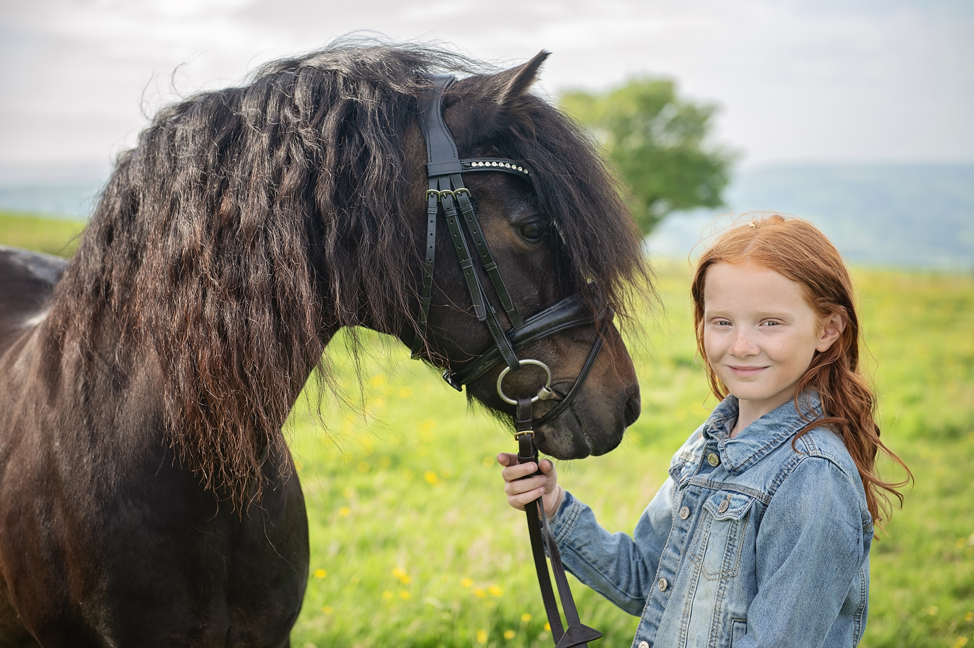 Capturing an incredible partnership - girl and her pony
