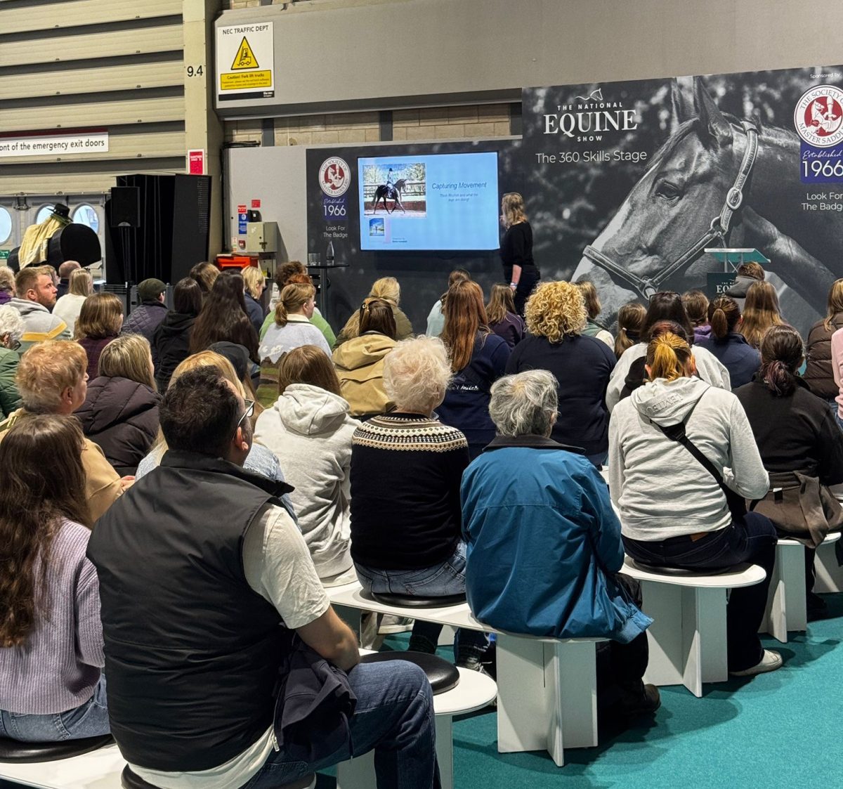 speaker emma campbell at the Equine National Show 2026