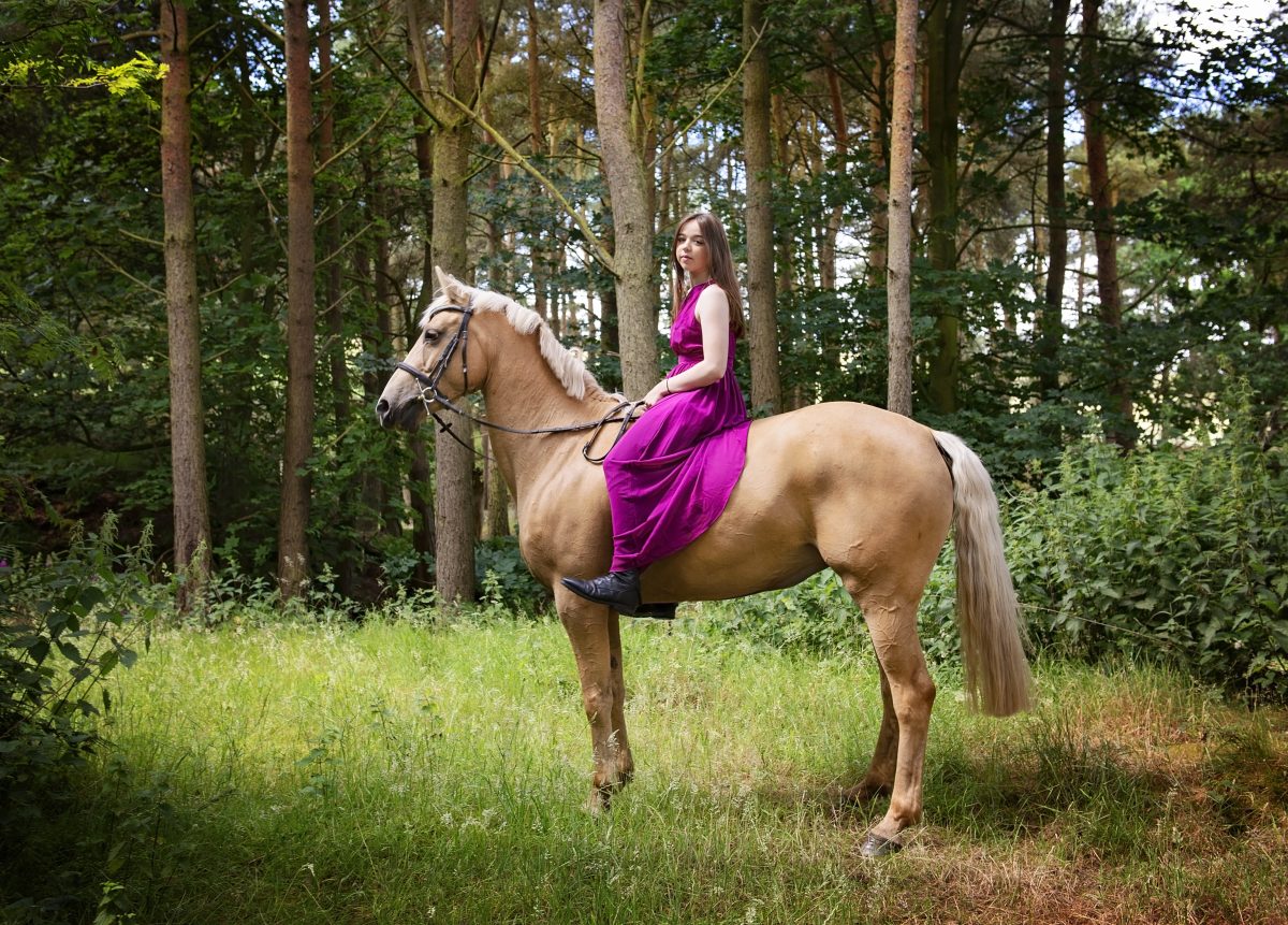 Your prom horse photoshoot - cumbria locations