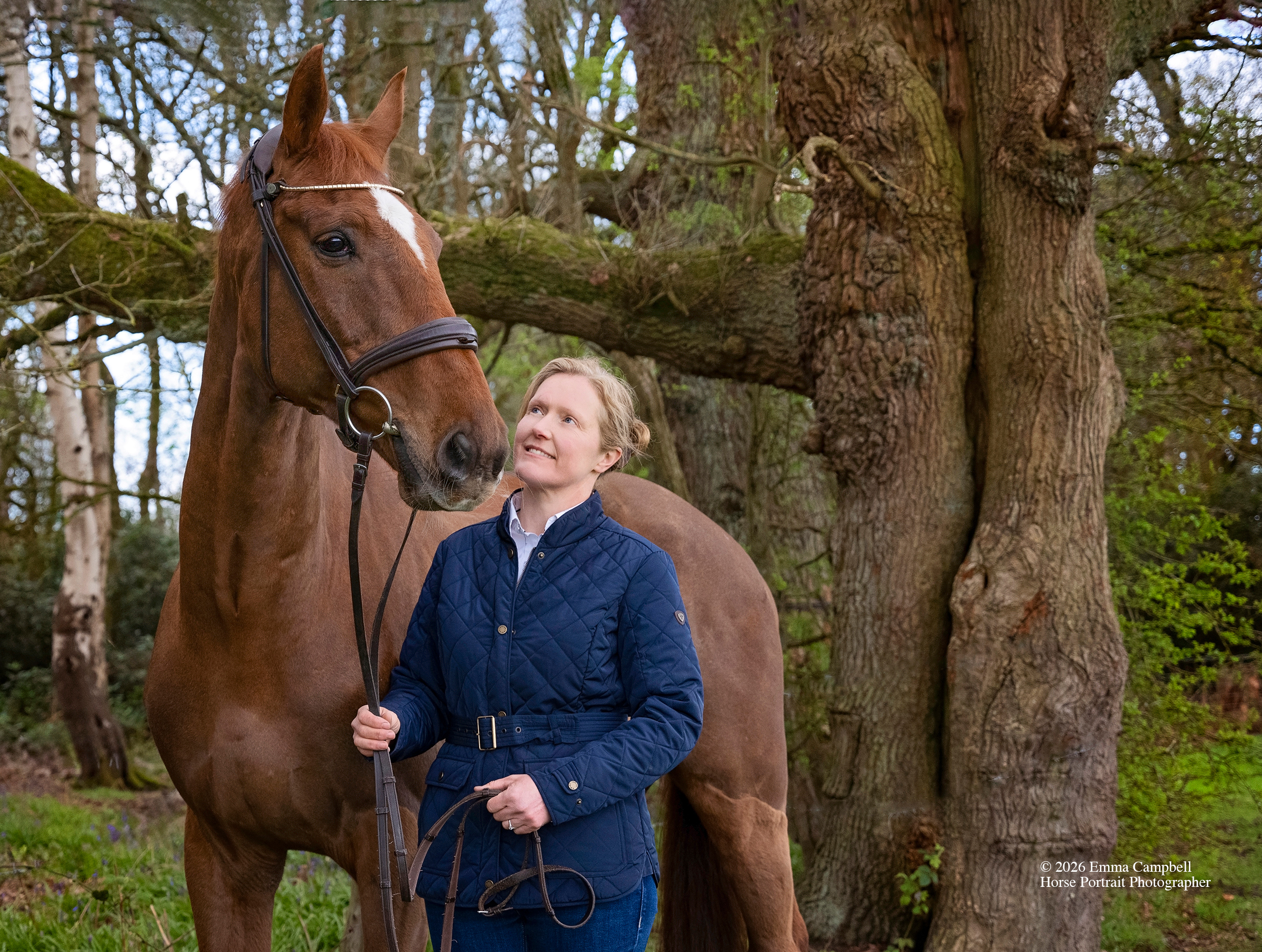 Elijah and Claire - Horse photoshoot, in Cheshire.