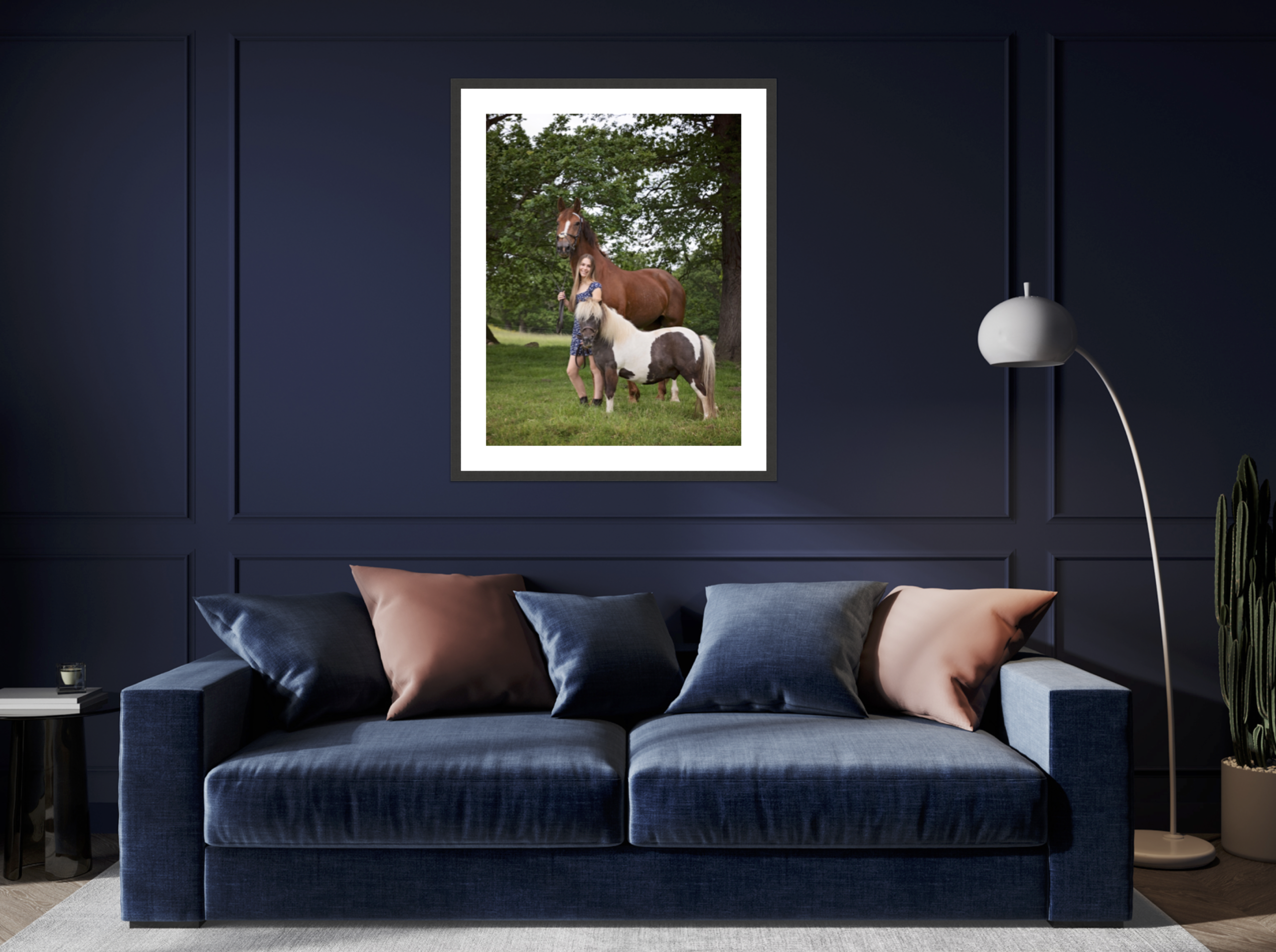 Equine Portrait Wall art - by Emma Campbell
